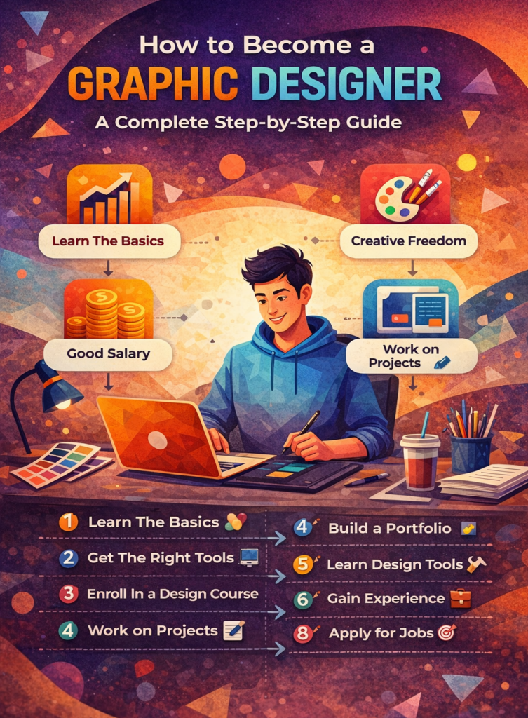 How to Become a Graphic Designer in 2026