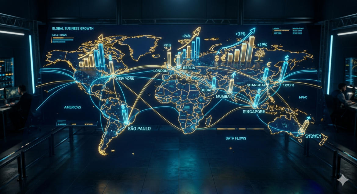 Global business growth through digital marketing strategies in 2026