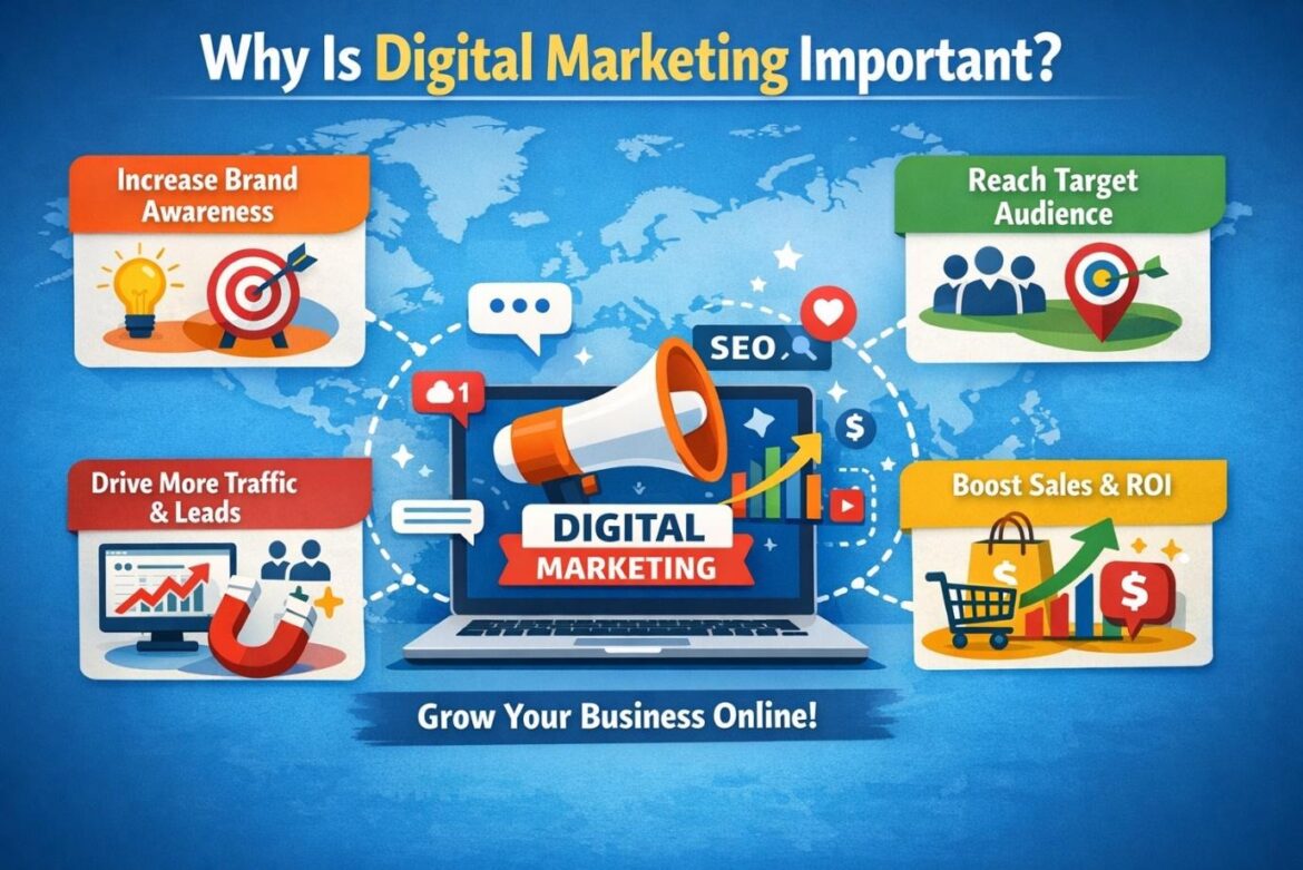 Digital marketing SEO infographic 2026