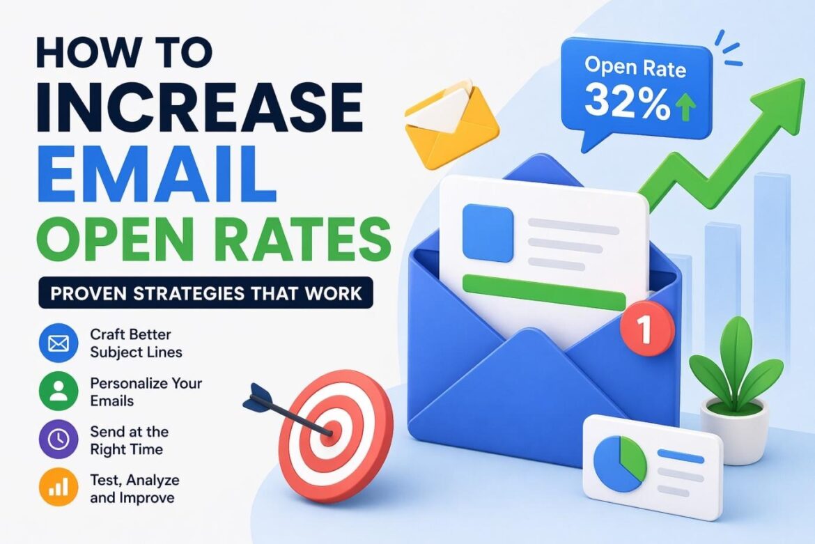 Increase email open rates 2026 strategies