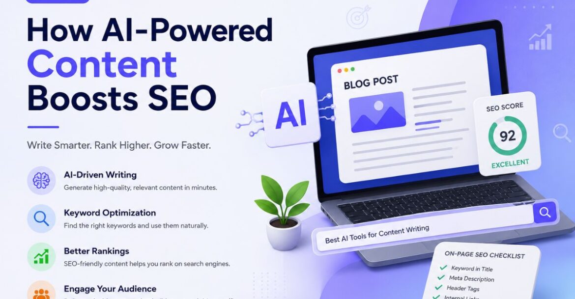 AI content with and without SEO: comparison of SEO-optimized AI content and non-optimized AI content