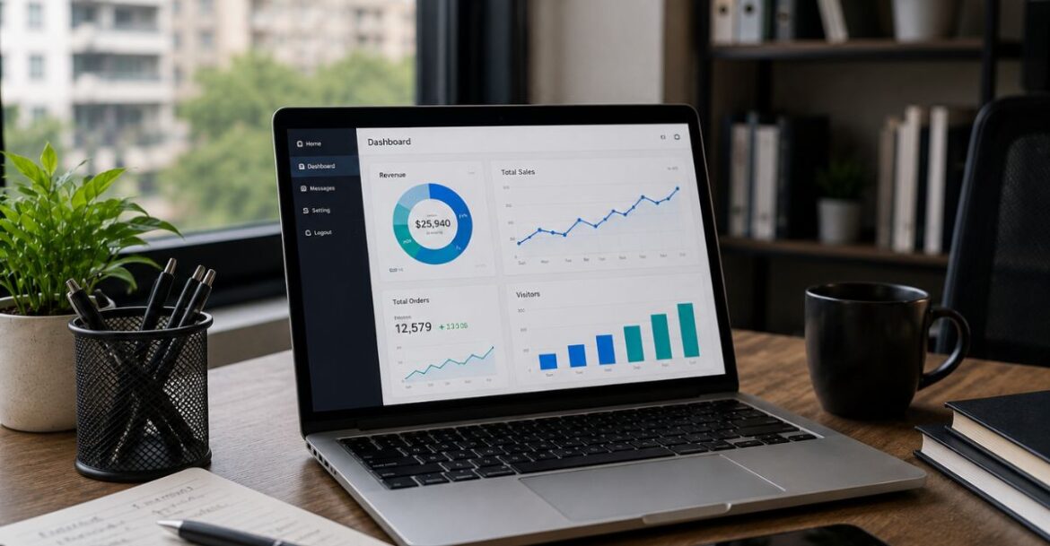 Algorithm-based SEO recommendation tool showing data-driven insights, improved rankings, traffic growth, and actionable SEO recommendations.