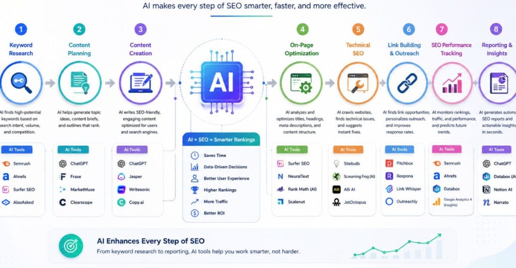 How AI Tools Support SEO
